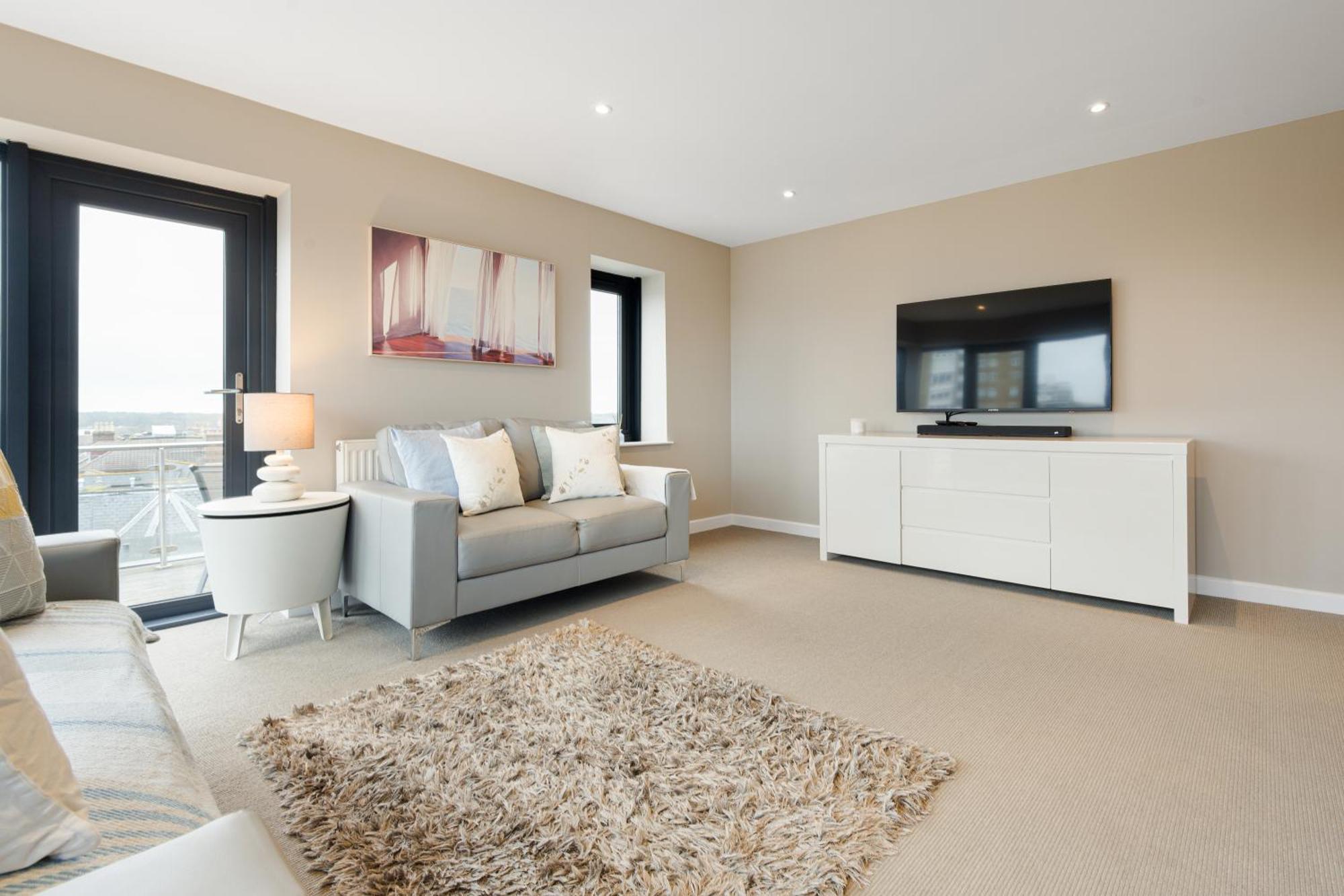 본머스 Westcliff Penthouse With Sea Views And Balcony 아파트 외부 사진